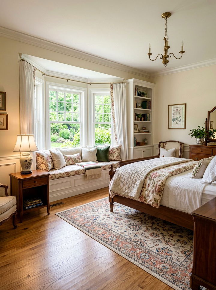 Bedroom Layout With Window Seat - 30 bedroom layout ideas