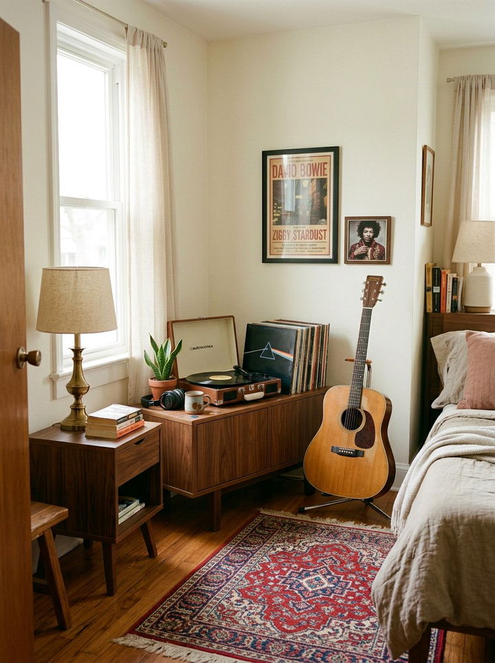 Bedroom Music Corner - 30 bedroom corner ideas