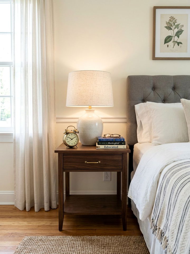 Bedroom Nightstand Table Lamp