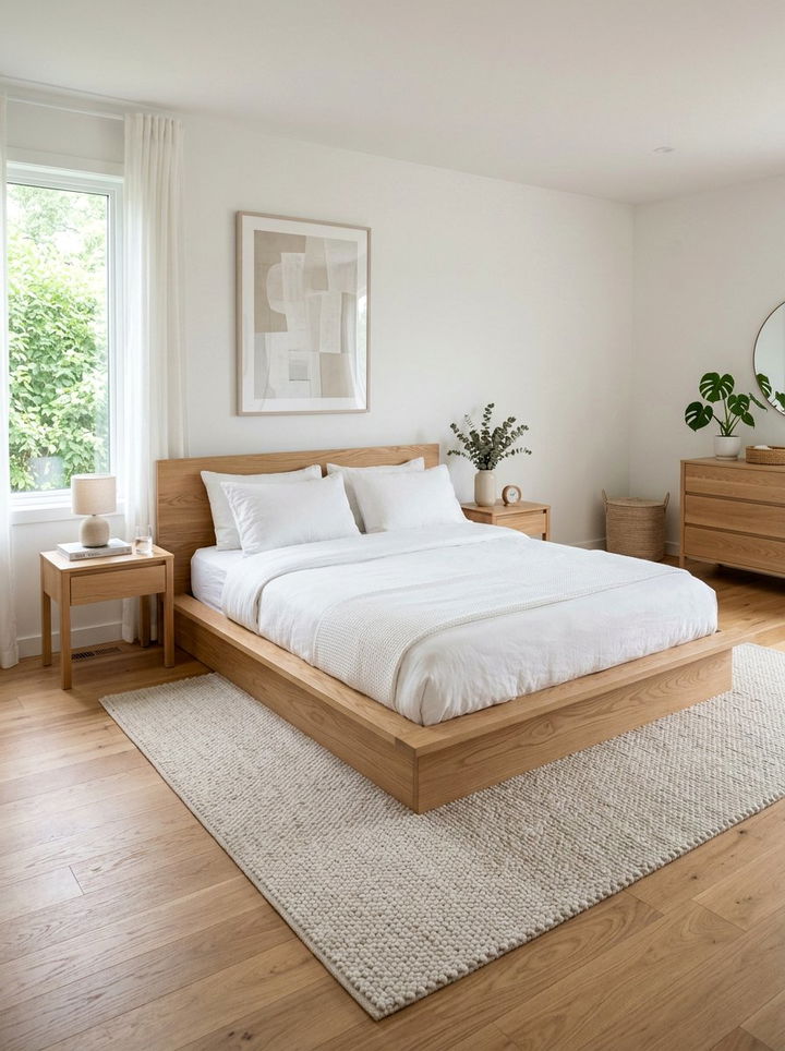 Bedroom Platform Bed - 30 inexpensive bedroom ideas