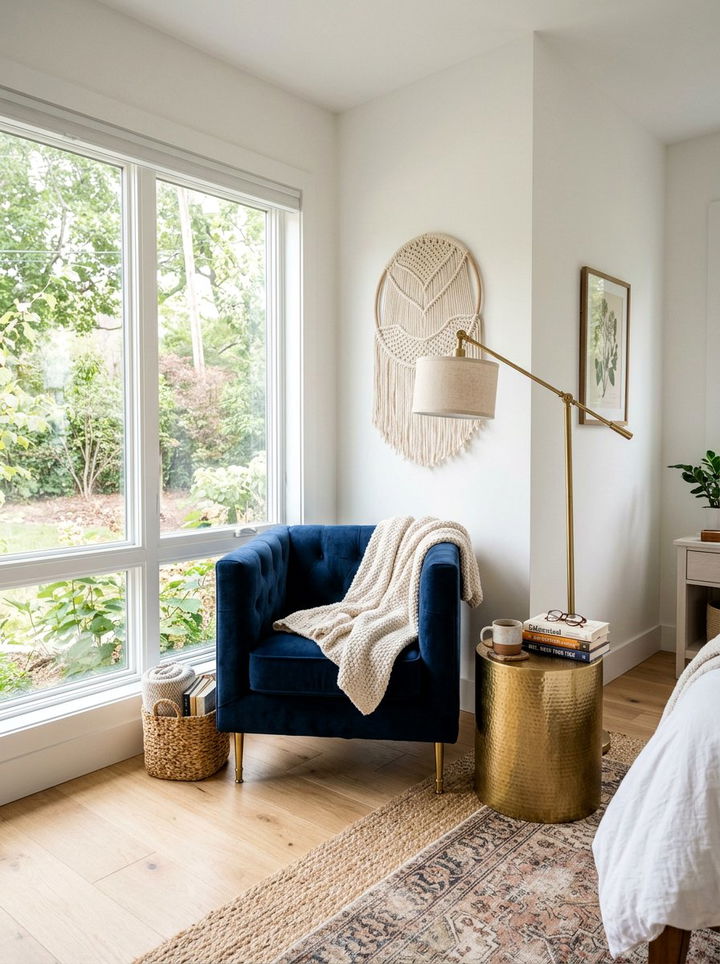 Bedroom Reading Nook - 30 bedroom dual purpose ideas