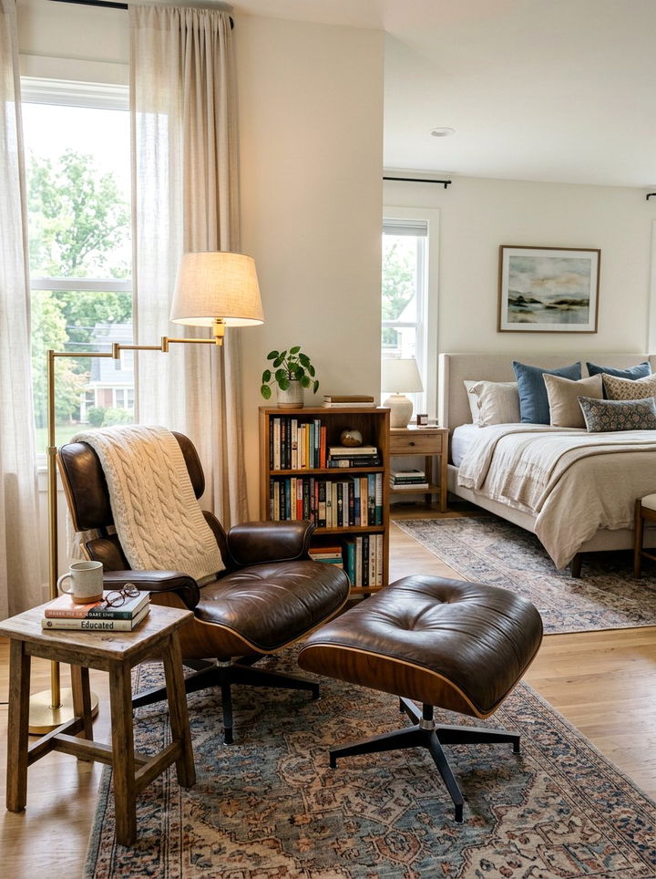 Bedroom Reading Nook - 30 bedroom space planning ideas