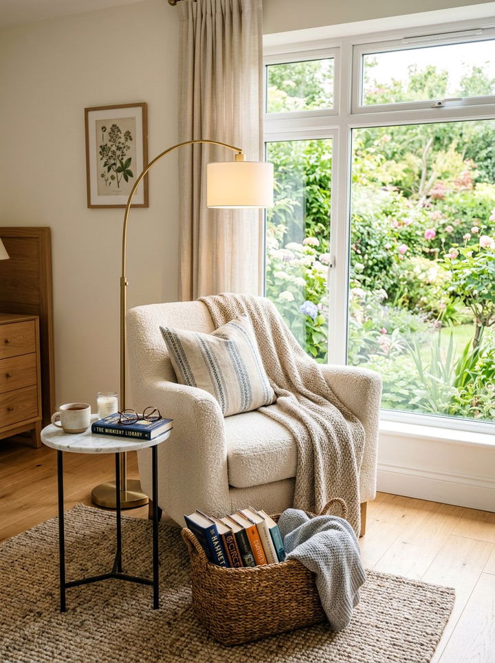 Bedroom Reading Nook - 30 relaxation bedroom ideas