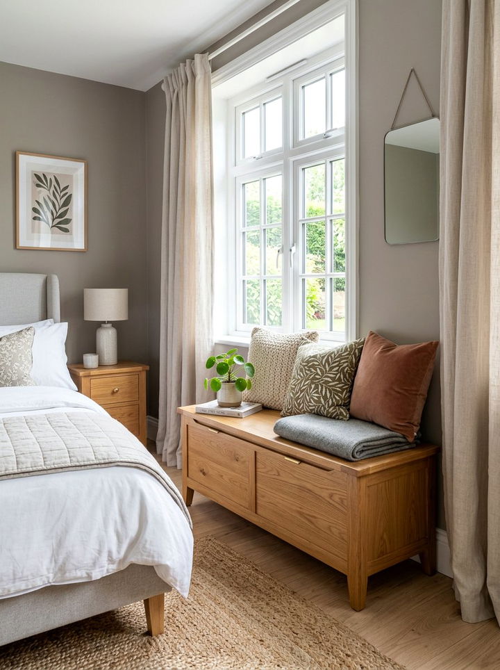 Bedroom Storage Bench - 30 bedroom hidden storage ideas