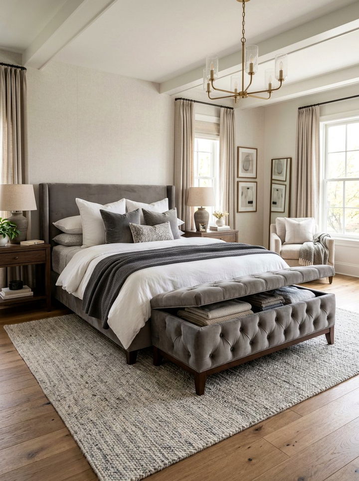 Bedroom Storage Ottoman - 30 bedroom nightstand alternatives