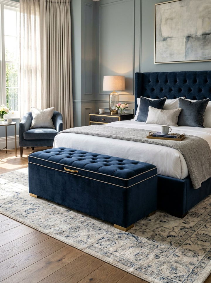 Bedroom Storage Ottoman - 30 bedroom hidden storage ideas