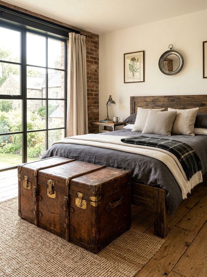 Bedroom Storage Trunks - 30 bedroom clever storage ideas