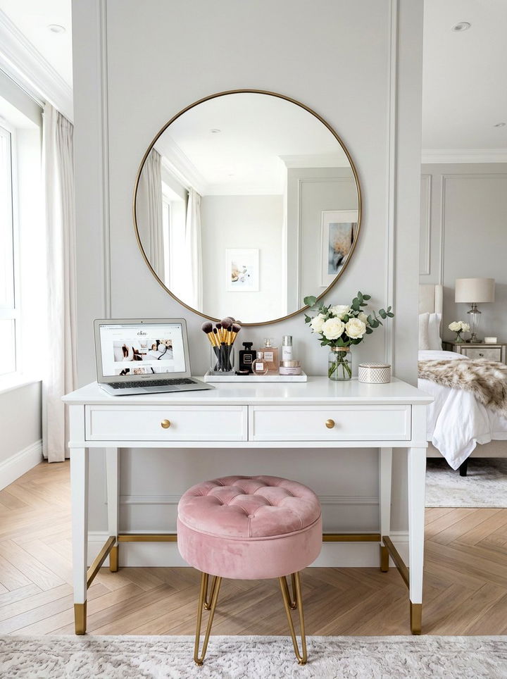 Bedroom Vanity Desk - 30 bedroom study desk ideas