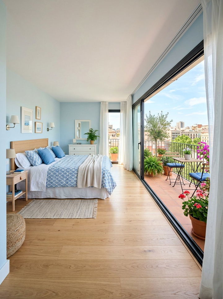 Bedroom With Balcony Access Layout - 30 bedroom furniture placement