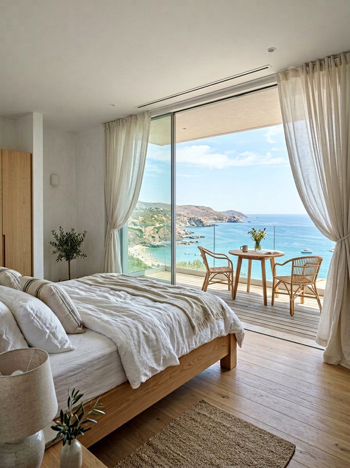 Bedroom With Balcony - 30 townhouse bedroom ideas