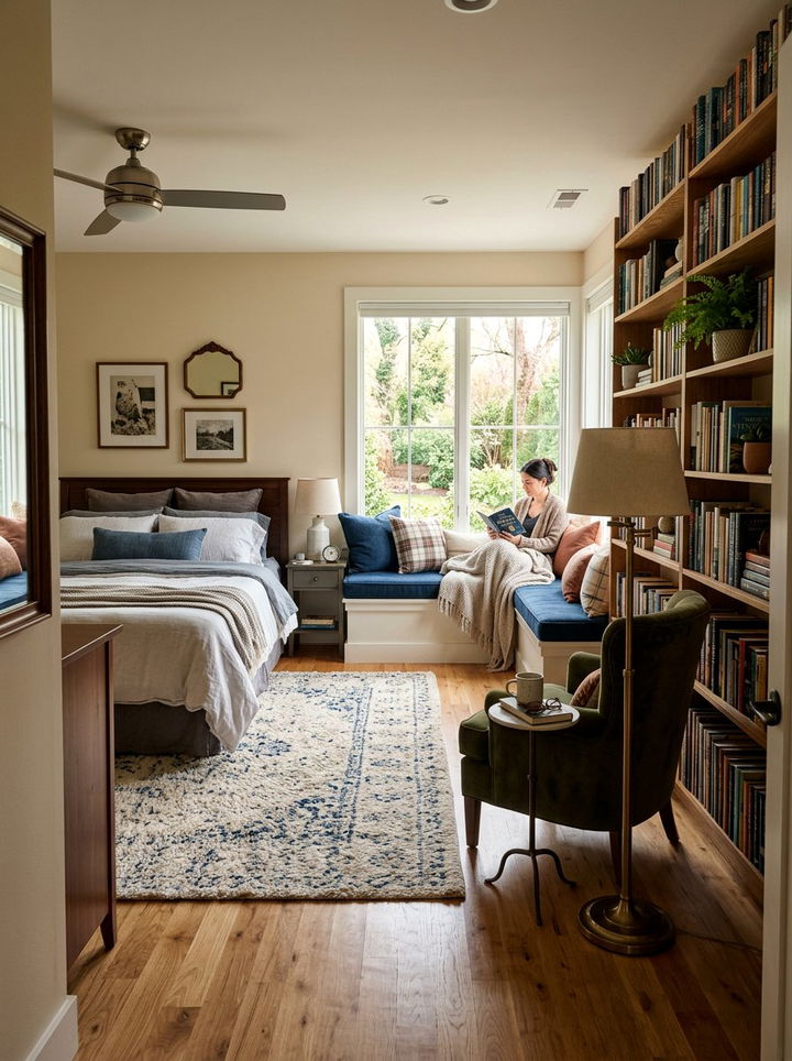 Bedroom With Reading Nook - 30 tween bedroom ideas