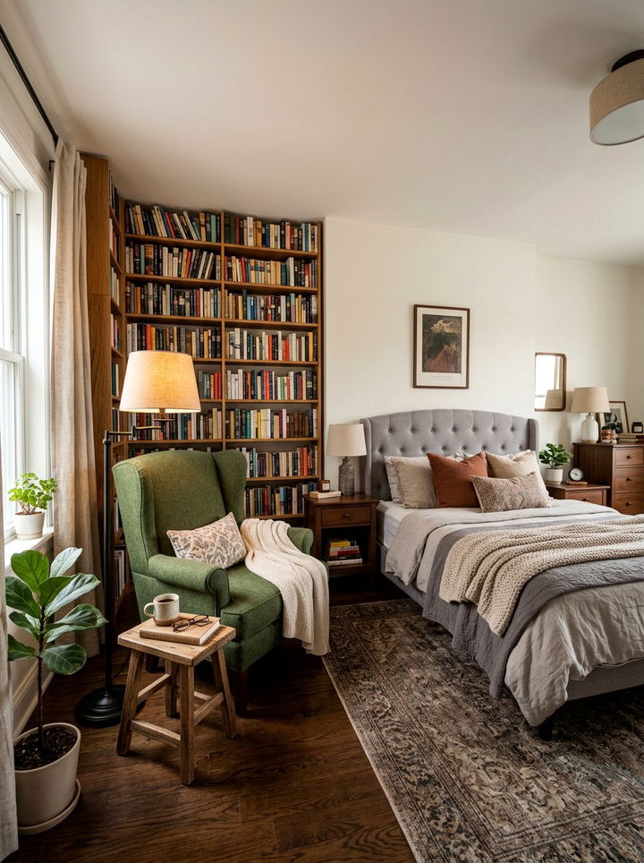 Bedroom With Reading Nook - 30 bedroom furniture placement