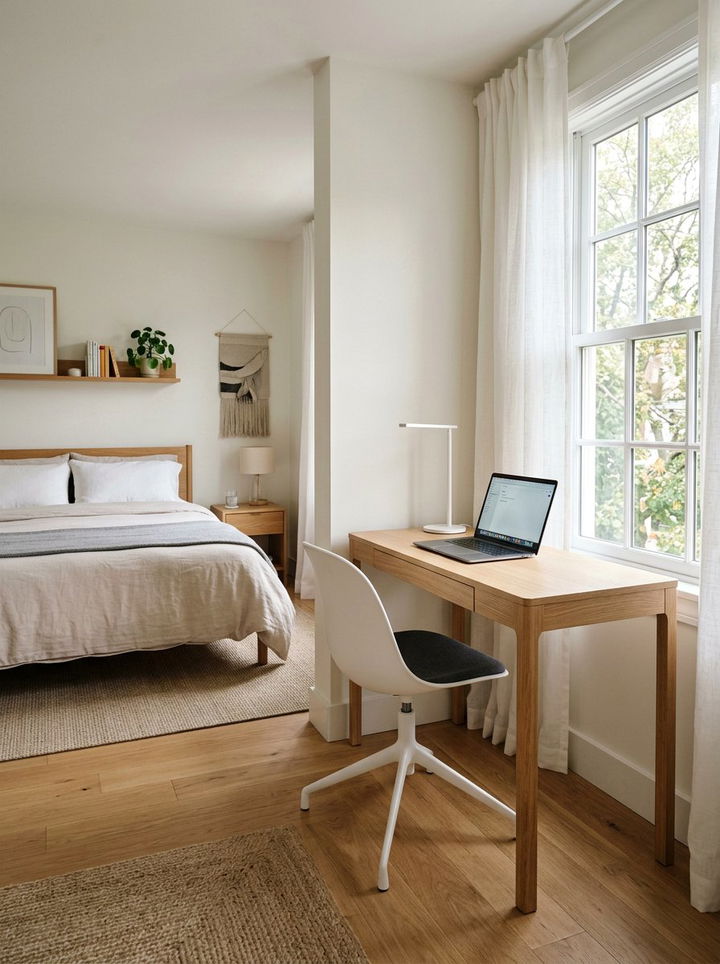 Bedroom Workstation - 30 bedroom staging ideas