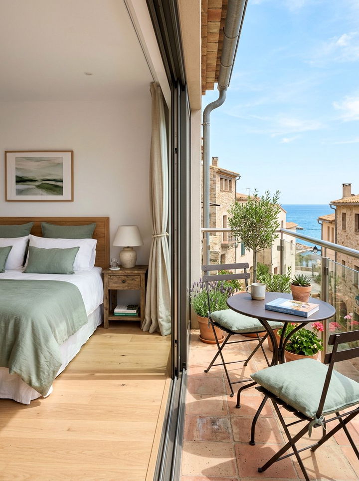 Bedroom balcony - 30 bedroom upgrade ideas