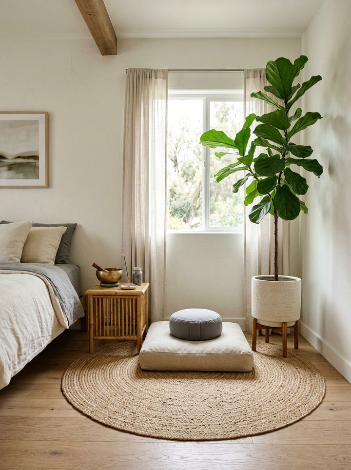 Bedroom meditation space - 30 bedroom nook ideas