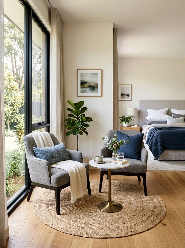 Bedroom seating area - 30 bedroom upgrade ideas
