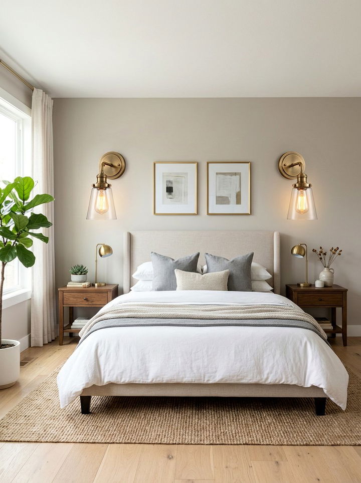 Bedside Sconces - 30 low cost bedroom ideas