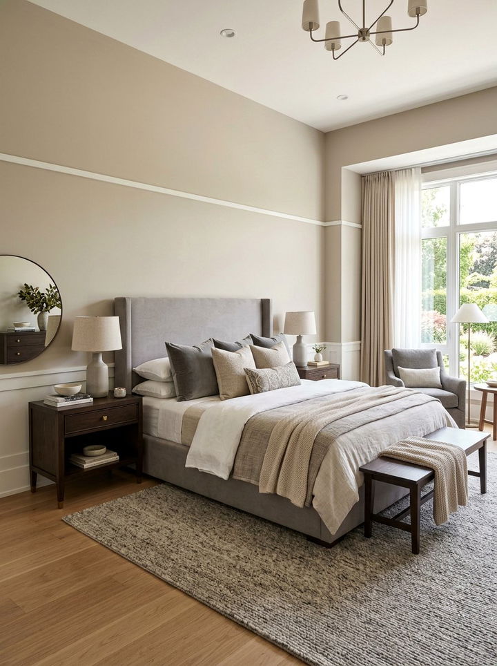 Beige And Grey Bedroom - 30 warm beige bedroom ideas