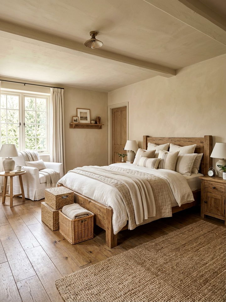 Beige Bedroom - 30 bedroom paint ideas