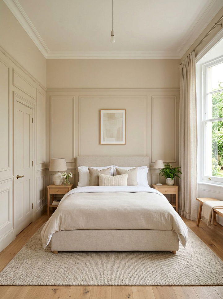 Beige Bedroom Wall Paneling - 30 beige bedroom decor ideas