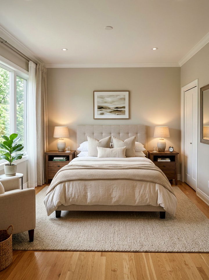 Beige Guest Bedroom - 30 warm beige bedroom ideas