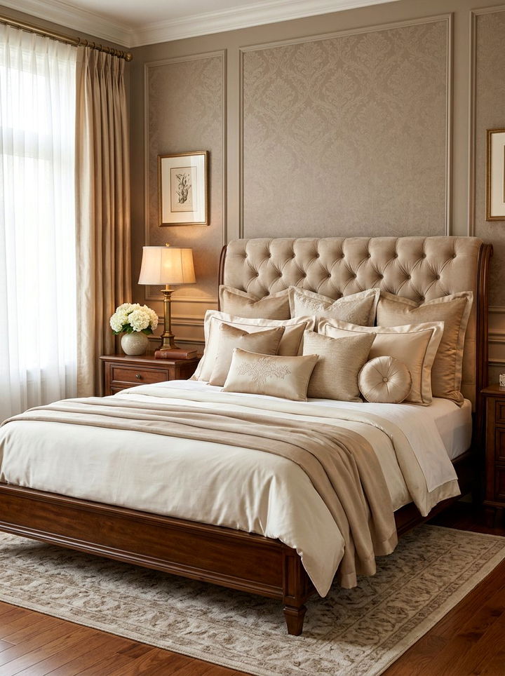 30 Traditional Beige Bedroom Ideas for a Classy Aesthetic