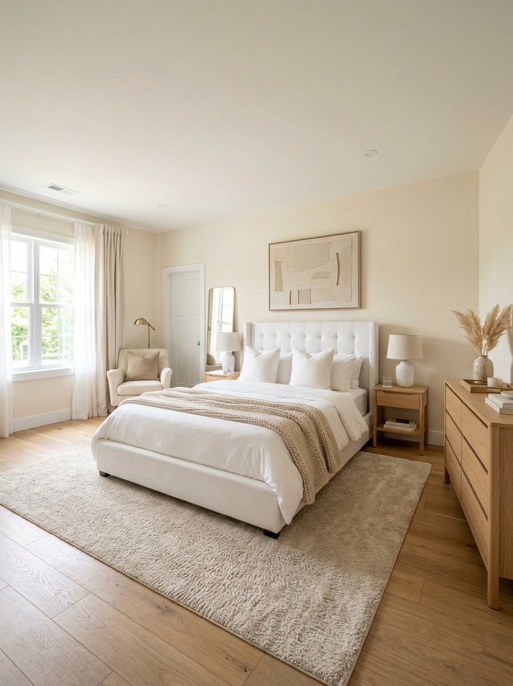 Beige and white bedroom - 30 modern beige bedroom ideas