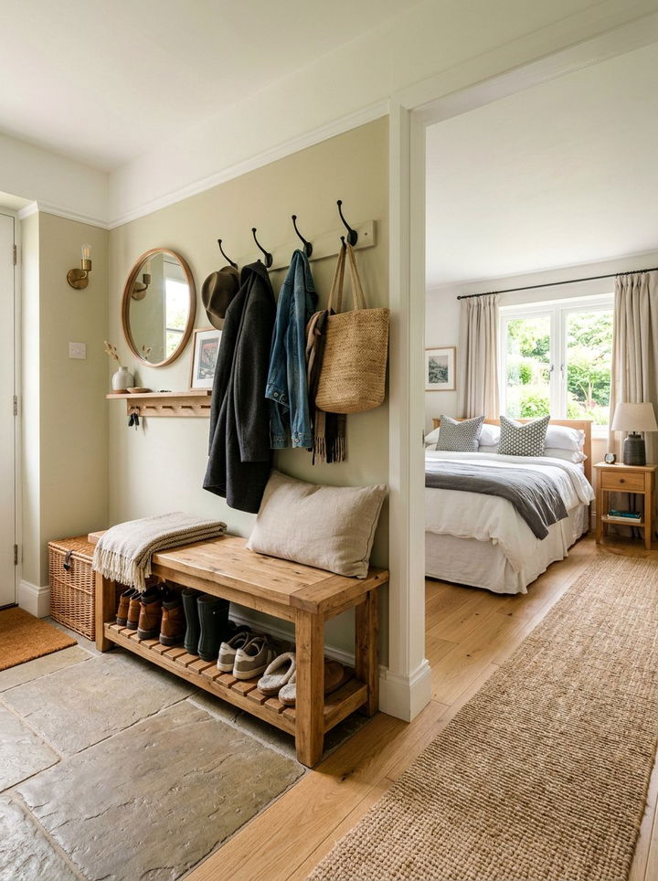 Bench With Shoe Storage - 30 bedroom shoe storage ideas