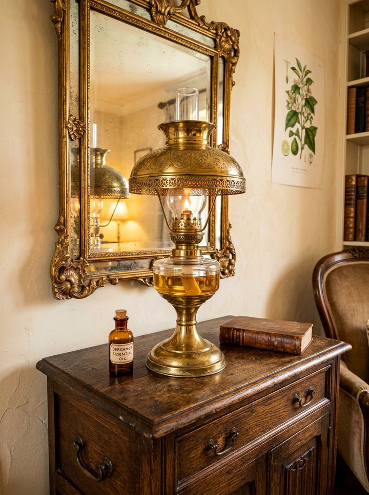 Bergamot Oil Lamp - 30 bedroom aromatherapy ideas