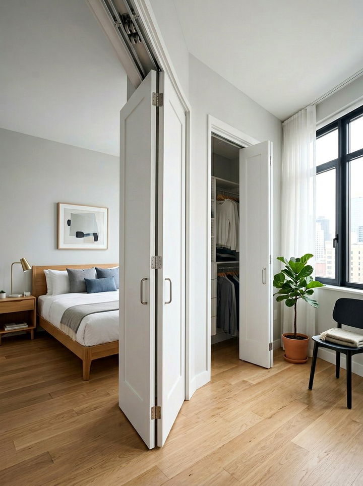 Bi fold Bedroom Door - 30 bedroom door ideas