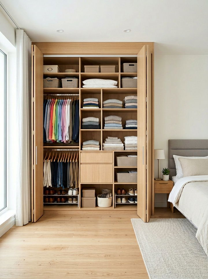 30 Sleek Bedroom Built-in Cabinets to Maximize Your Storage