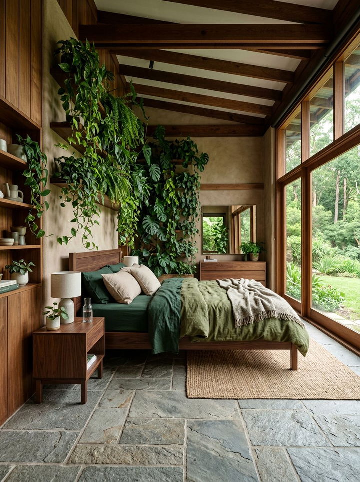 Biophilic Bedroom - 30 sanctuary bedroom ideas
