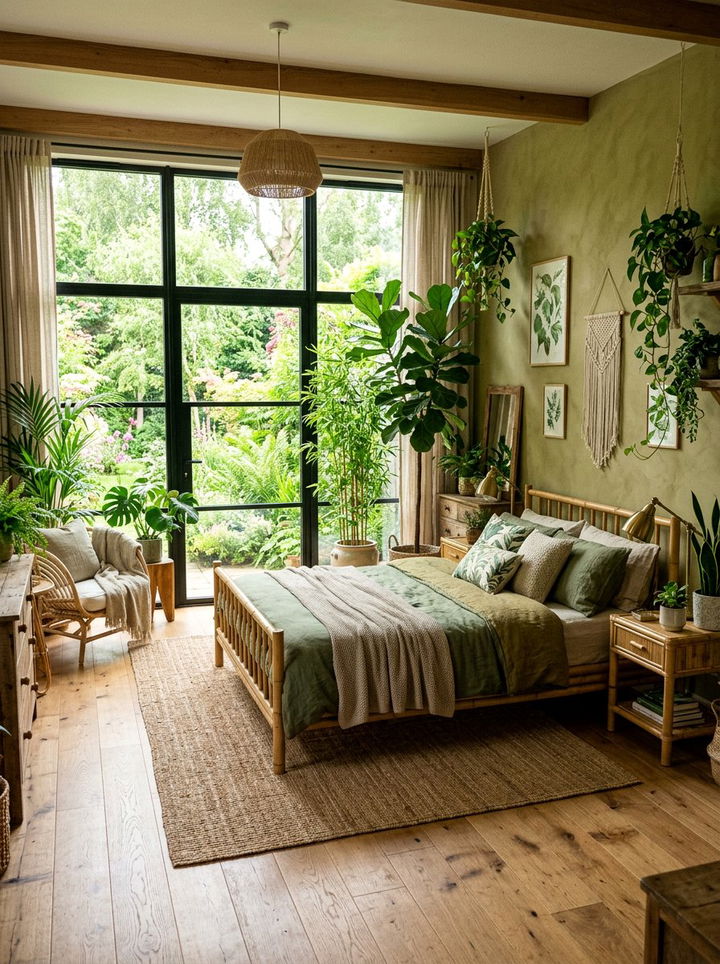 Biophilic Bedroom - 30 bedroom decor ideas