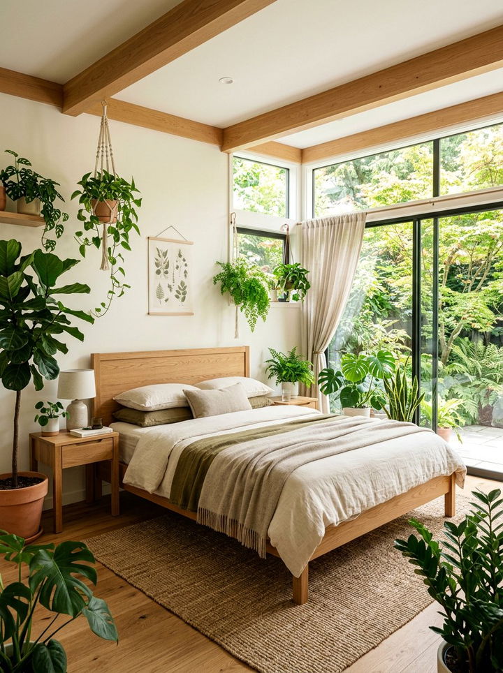 Biophilic Bedroom - 30 contemporary bedroom ideas