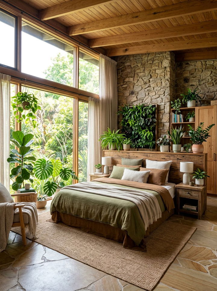 Biophilic Bedroom - 30 full size bedroom ideas