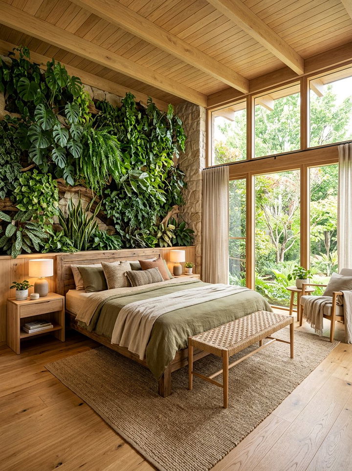 Biophilic Bedroom - 30 bedroom aesthetic ideas