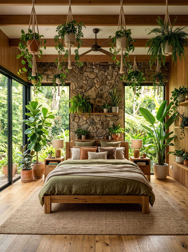 Biophilic bedroom - 30 bedroom upgrade ideas