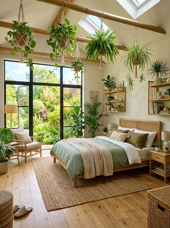 Biophilic design bedroom - 30 restful bedroom ideas