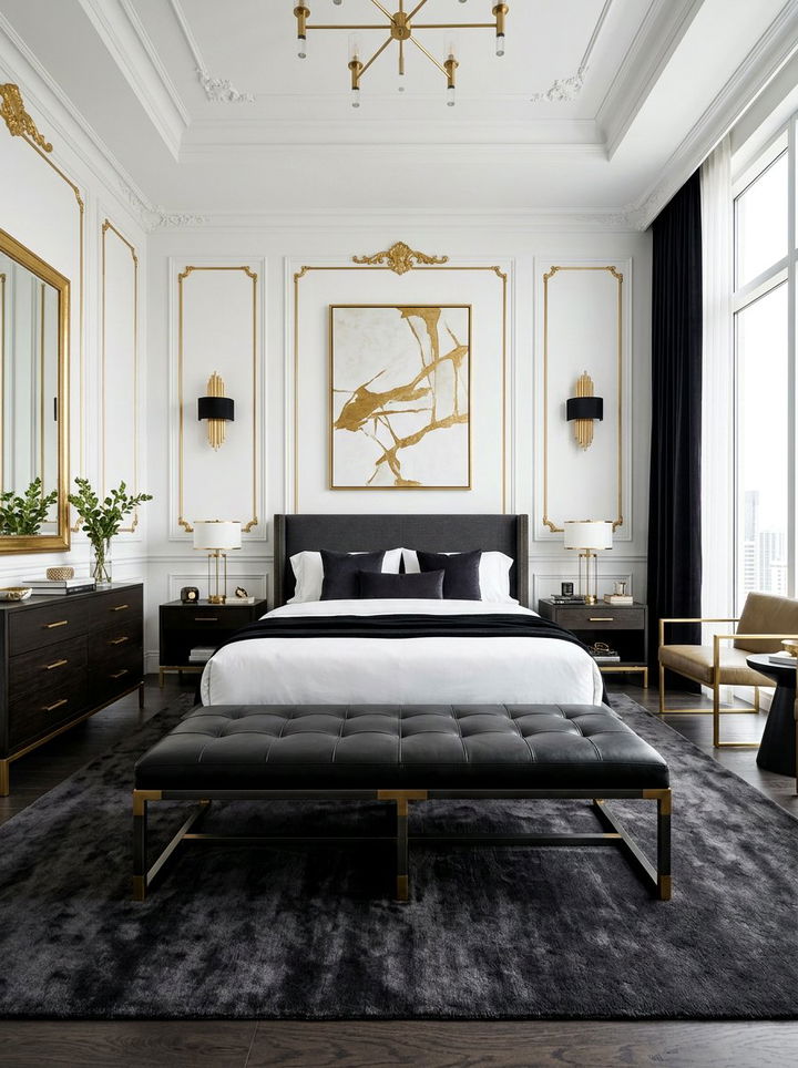 Black Bedroom Bench - 30 bedroom benches