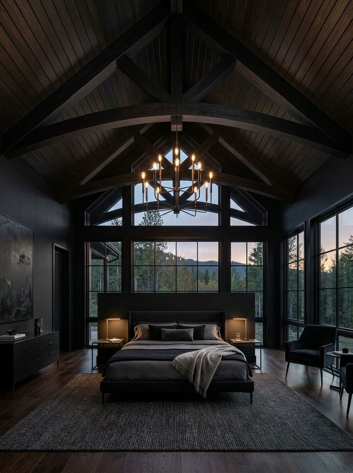 30 All Black Bedroom Ideas: Bold and Sophisticated Designs