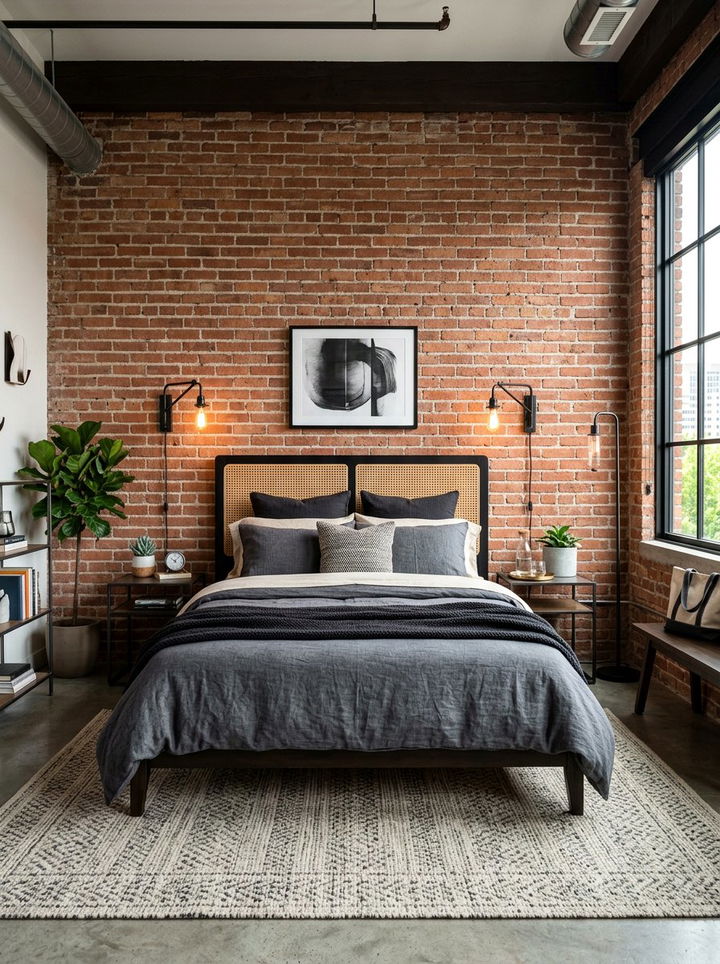 Black Cane Headboard - 30 bedroom cane headboards