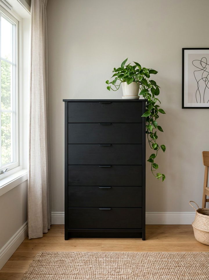 Black Chest Of Drawers - 30 bedroom black dressers