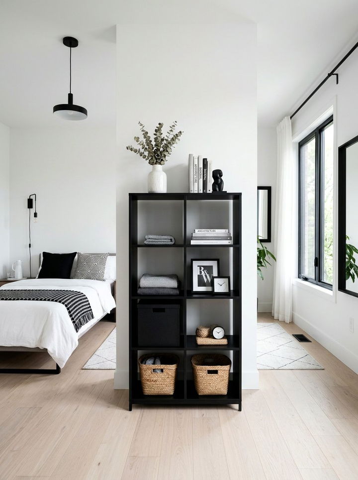 Black Cube Organizer - 30 bedroom storage cubes