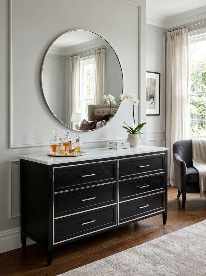 Black Dresser Marble Top - 30 bedroom black dressers