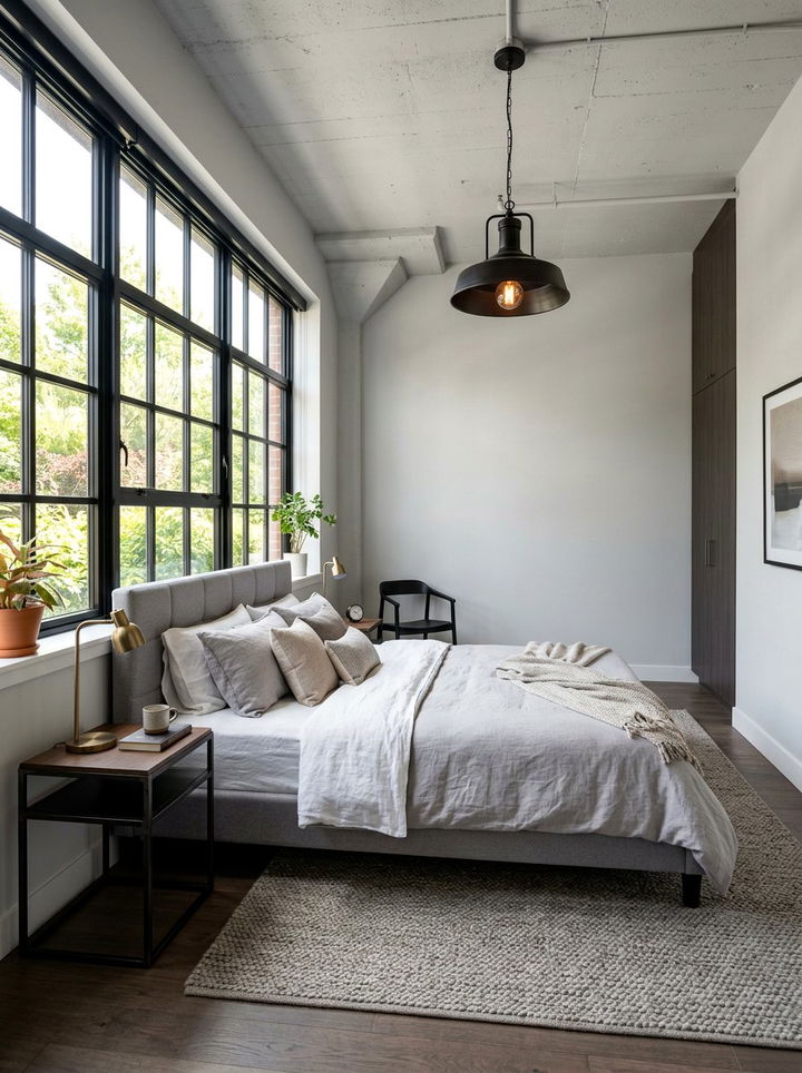 Black Frame Bedroom Window - 30 bedroom picture windows