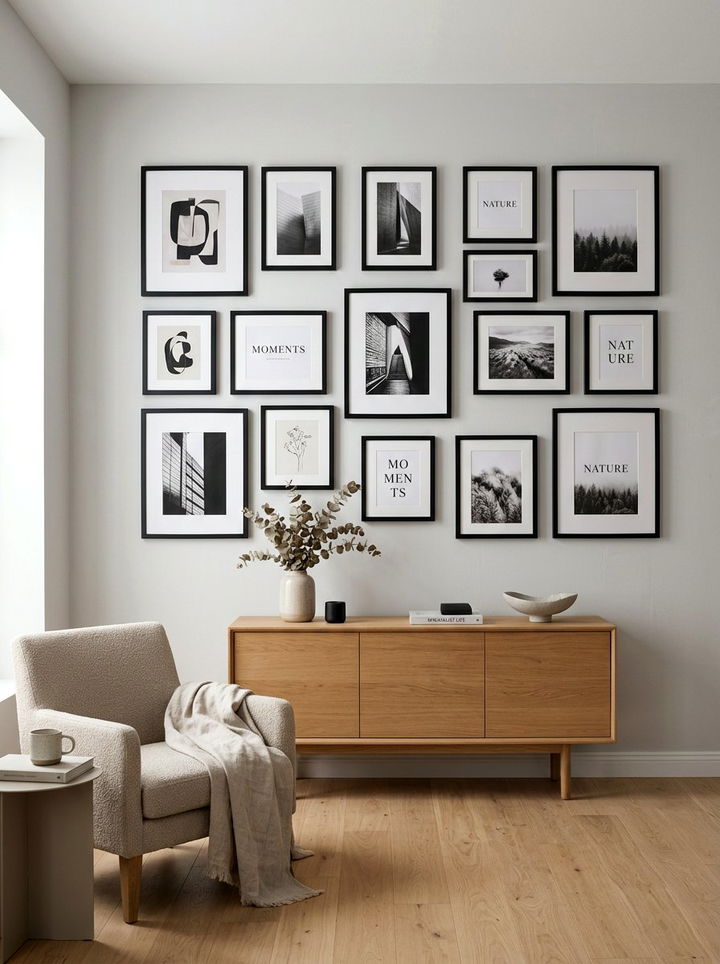 Black Gallery Wall Frames - 30 bedroom picture frames