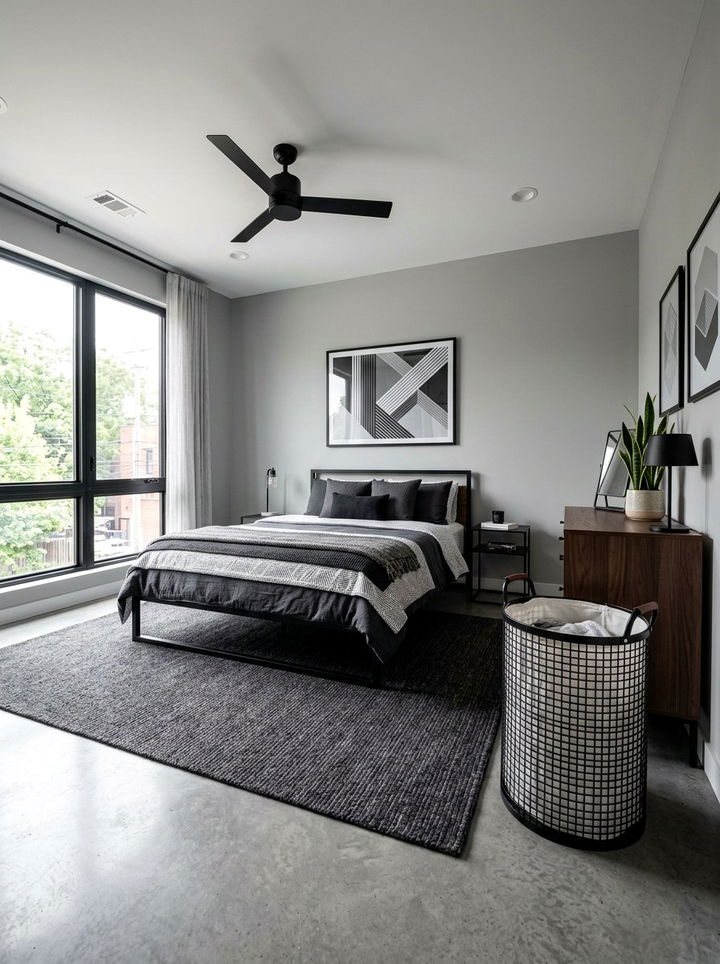 Black Metal Hamper - 30 bedroom laundry hampers