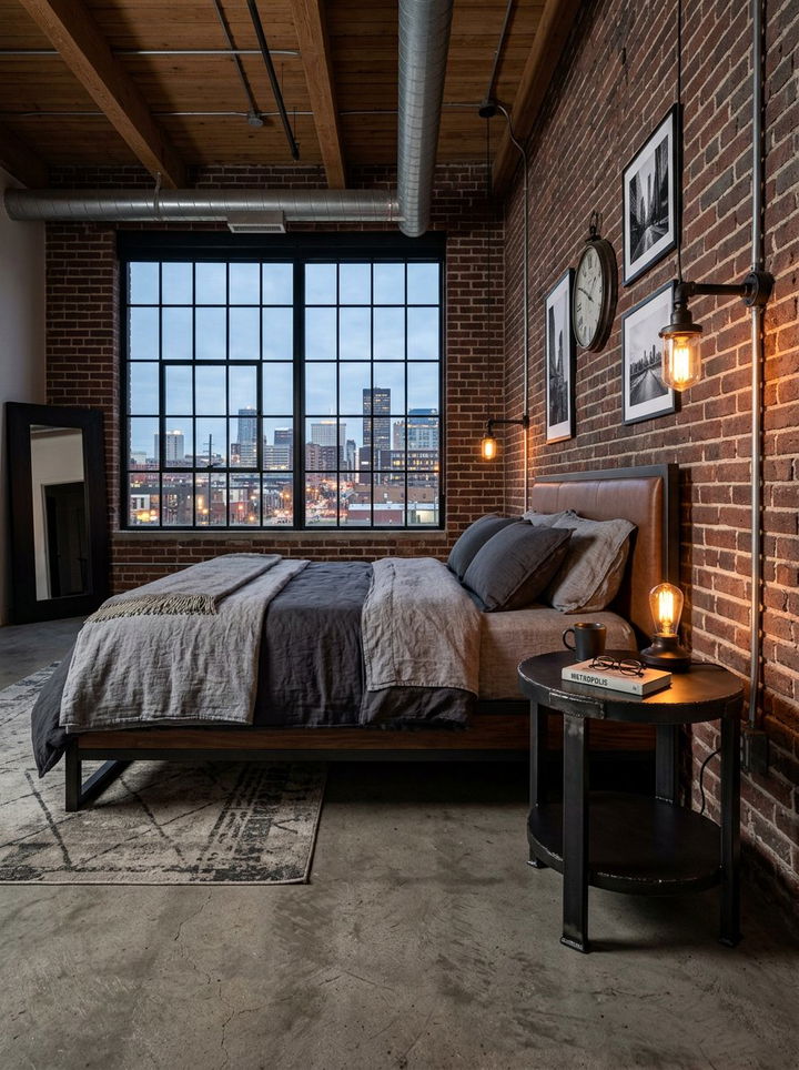 Black Metal Round Nightstand - 30 bedroom round nightstands