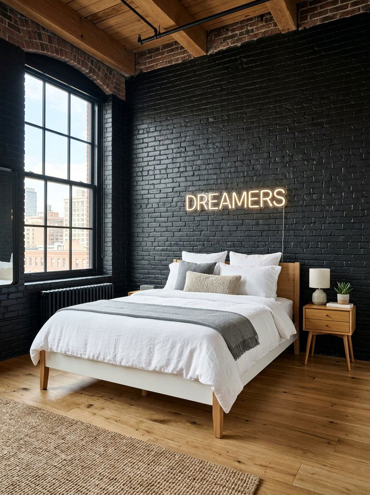 30 Dark Bedroom Accent Wall Ideas to Add Depth and Drama