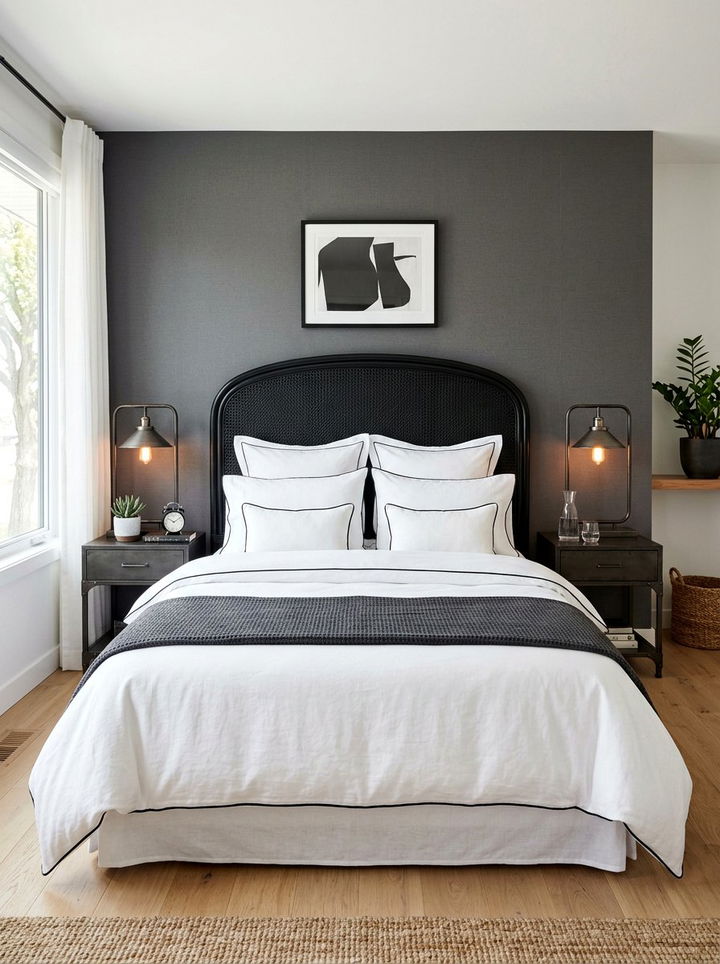 30 Trendy Bedroom Rattan Headboards for a Chic Boho Vibe